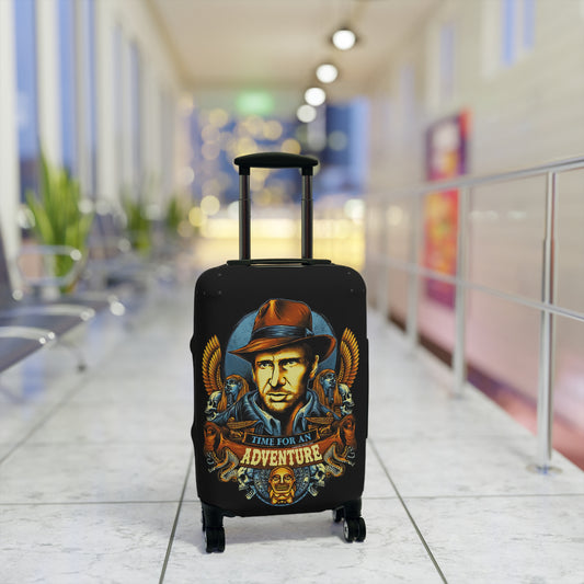 Time For An Adventure Luggage Cover - Fandom-Made