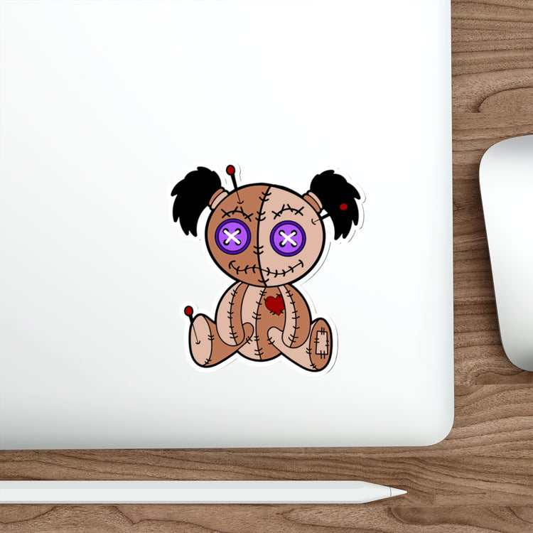 Voodoo Doll Die-Cut Sticker