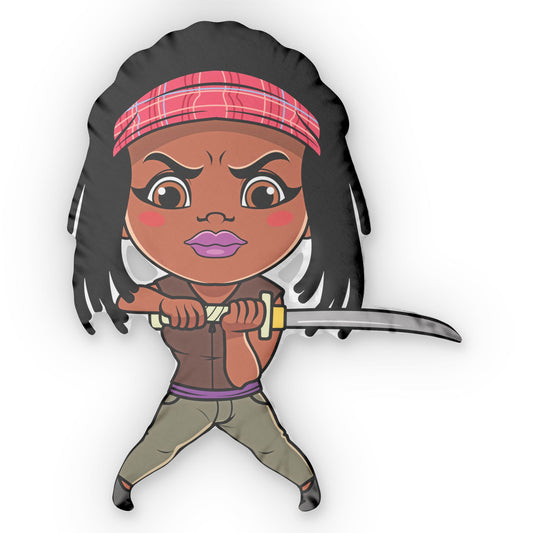 Michonne-Shaped Pillow - Fandom-Made