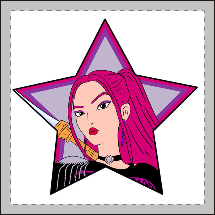 Mira Star Mini Plush Keychain