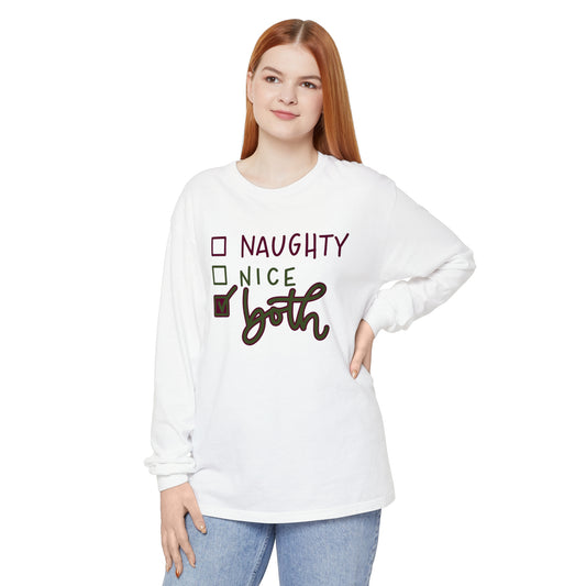 Naughty Nice Long Sleeve T-Shirt