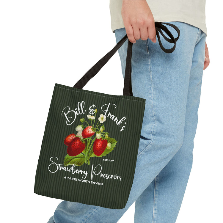 Bill & Frank's Strawberry Preserves Tote Bag - Fandom-Made