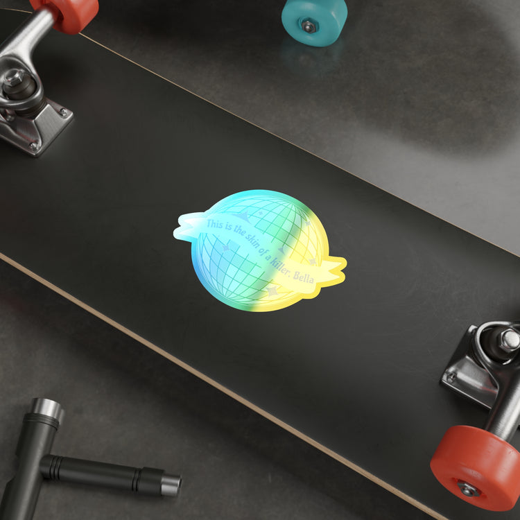 Skin Of A Killer Holographic Sticker