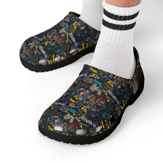 Batsy Comics Kids Clogs - Fandom-Made