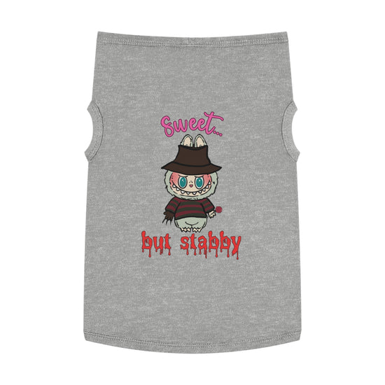 Sweet But Stabby Pet Tank Top - Fandom-Made