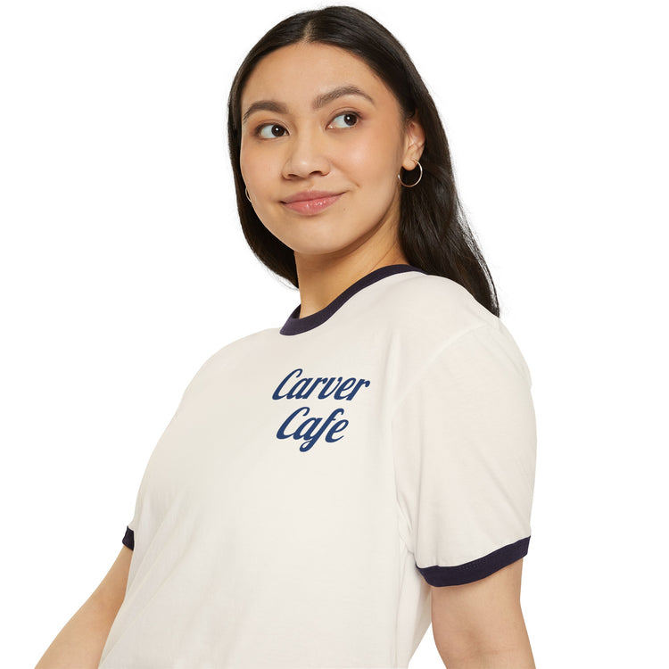 Carver Cafe Ringer T-Shirt - Fandom-Made
