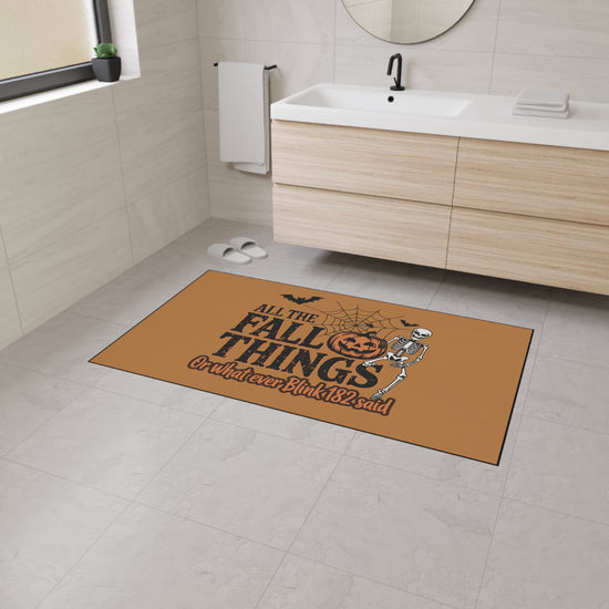 All The Fall Things Heavy Duty Floor Mat - Fandom-Made