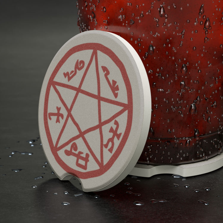 Devil's Trap Car Coaster - Fandom-Made