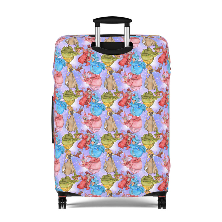 Sleeping Beauty Luggage Cover