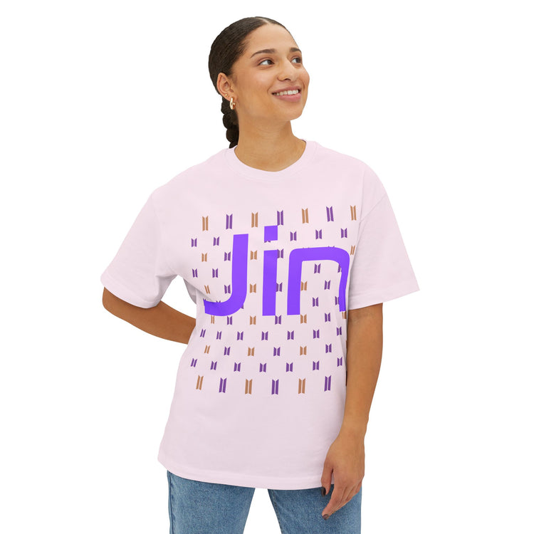 Jin Unisex Oversized Boxy Tee
