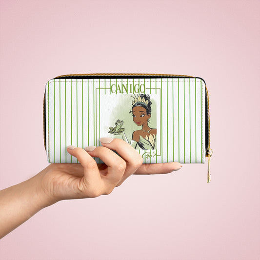 Can I Go Where You Go Zipper Wallet - Fandom-Made