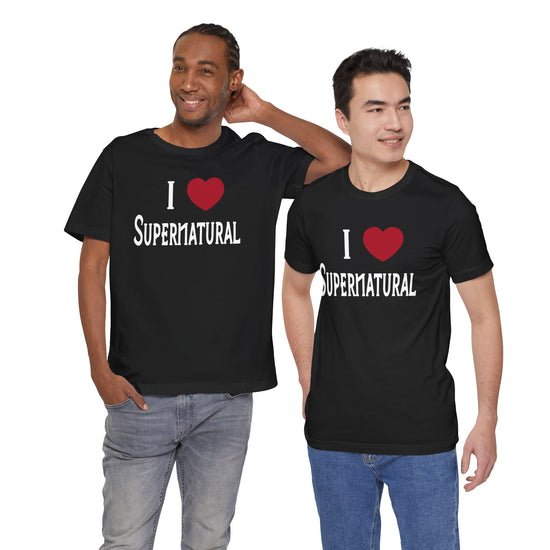 I Love Supernatural T-Shirt - Fandom-Made