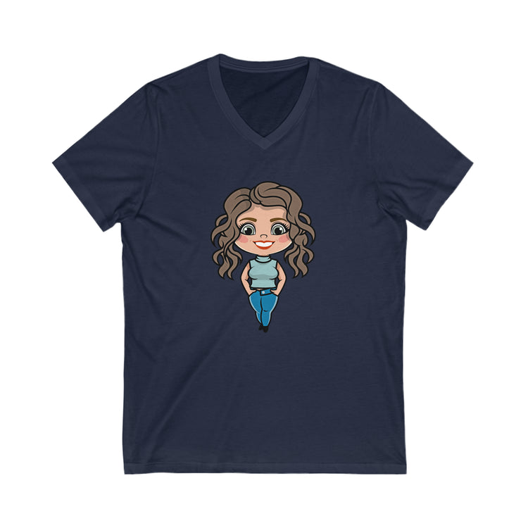 Lorelai Gilmore V-Neck Tee - Fandom-Made