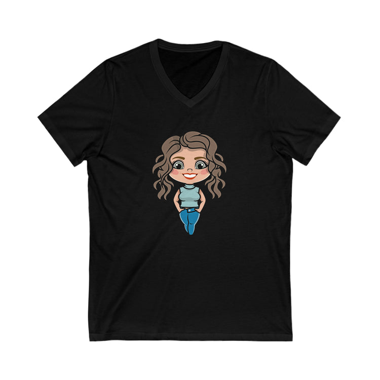 Lorelai Gilmore V-Neck Tee - Fandom-Made