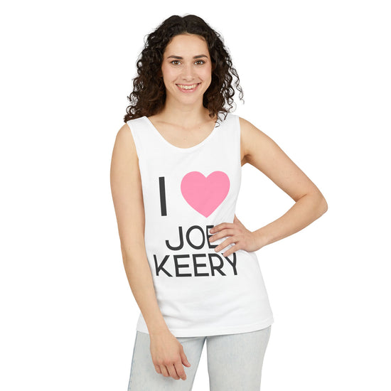 I Love Joe Keery Unisex Tank Top - Fandom-Made