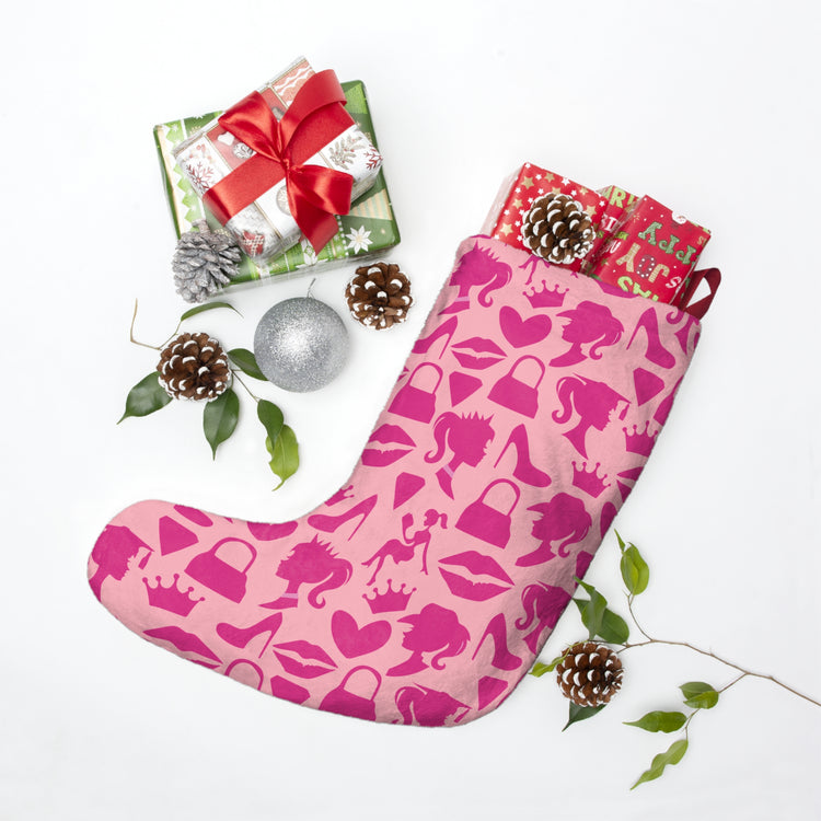 Girlie Doll Christmas Stocking
