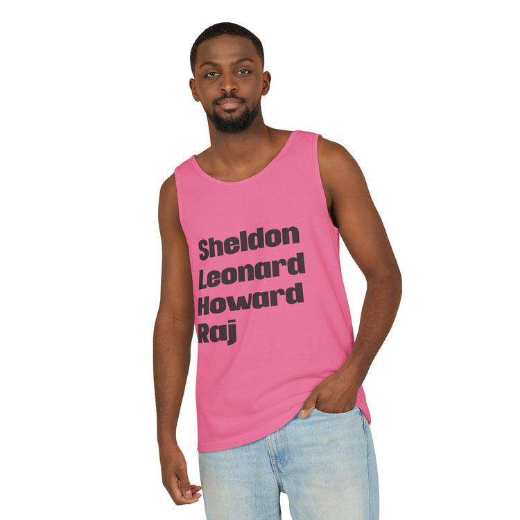 Big Bang Names Tank Top - Fandom-Made