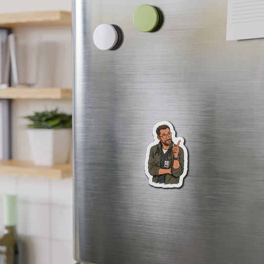 Dr. Robinavitch Die-Cut Magnet