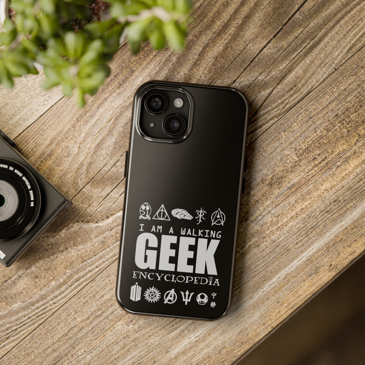 Geekdom Encyclopedia Phone Cases