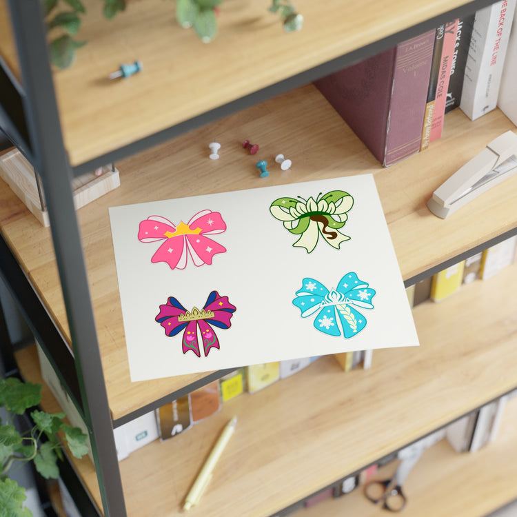 Princess Bows Sticker Sheet