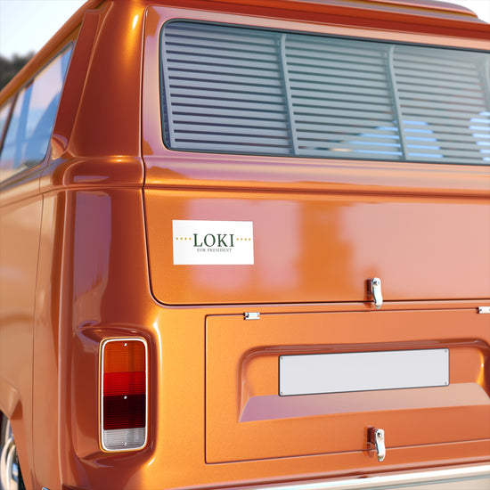 Loki For Pres Bumper Stickers - Fandom-Made