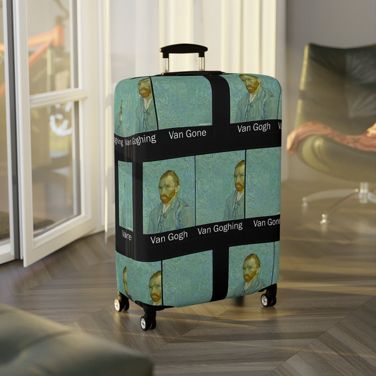 Vincent Van Goghing Luggage Cover