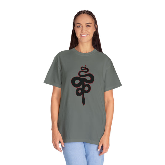 Crowley's Snake Unisex T-shirt - Fandom-Made