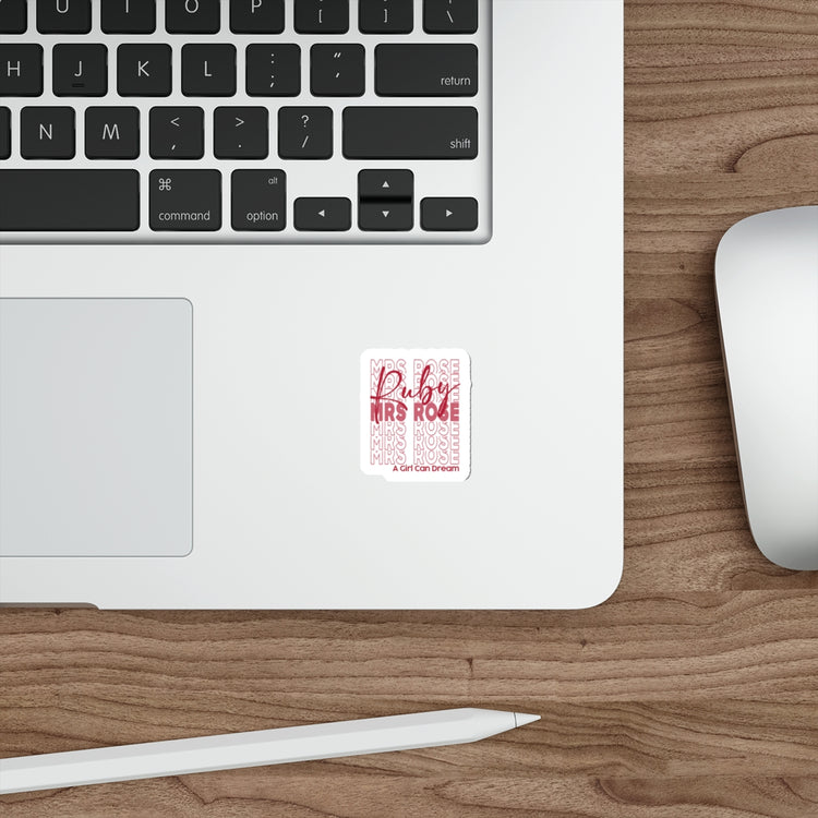Mrs. Rose Die-Cut Sticker
