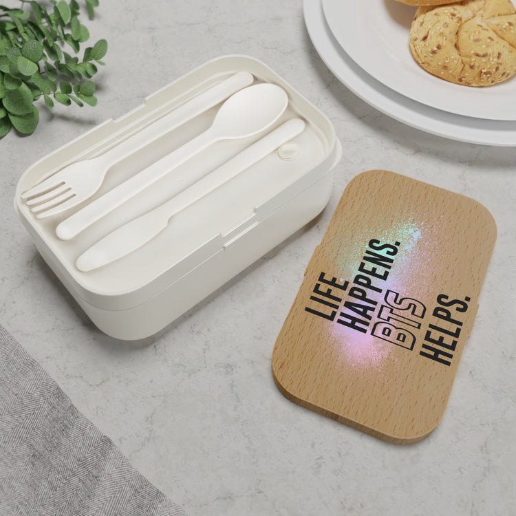Life Happens BTS Helps Bento Lunch Box