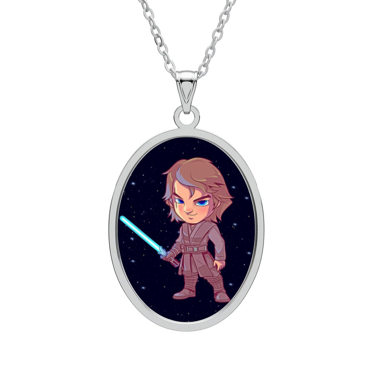 Anakin Skywalker Oval Pendant