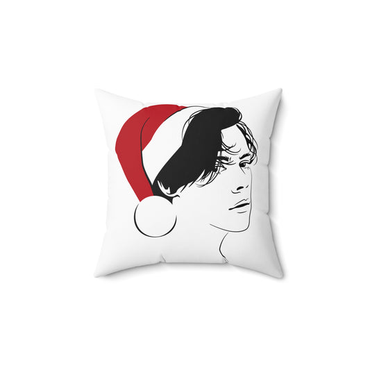 Santa Harry Square Pillow - Fandom-Made