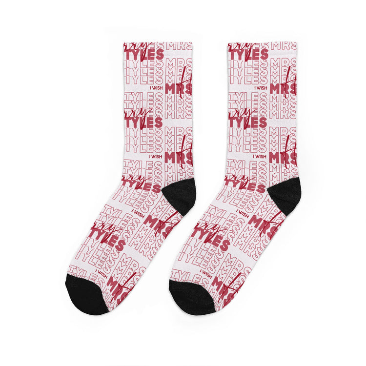 Mrs. Styles Padded Crew Socks