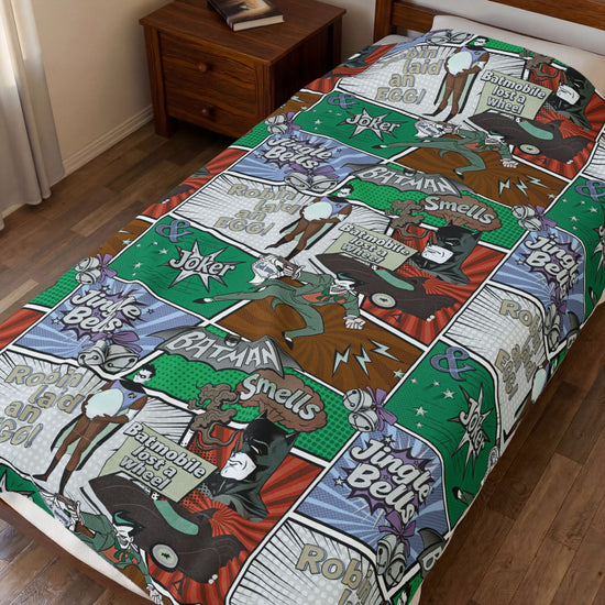 Robin Laid An Egg Velveteen Plush Blanket - Fandom-Made