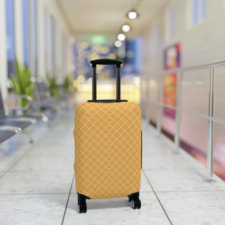 Waffle Luggage Cover