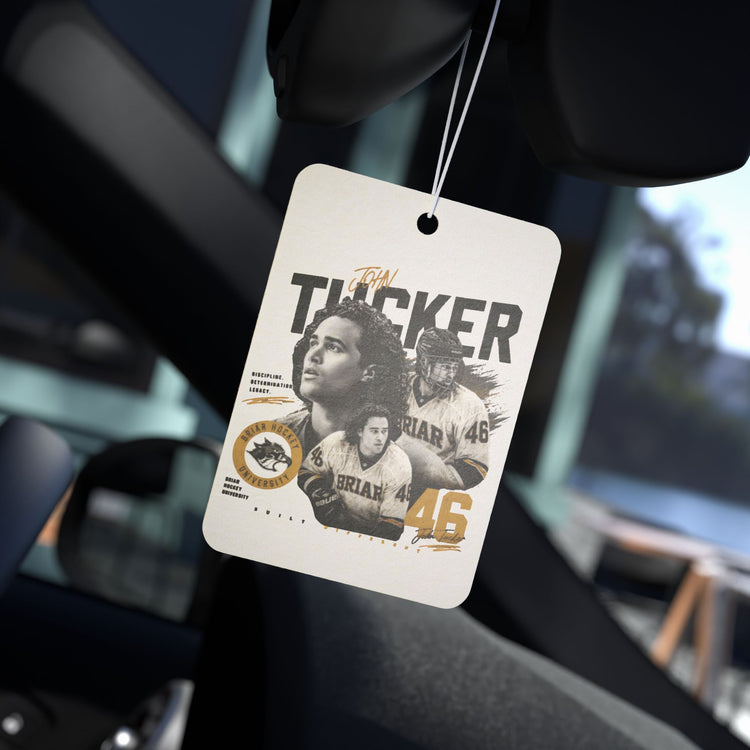 Tucker Collage Car Air Freshener