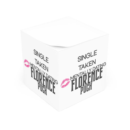Mentally Dating Florence Pugh Note Cube - Fandom-Made