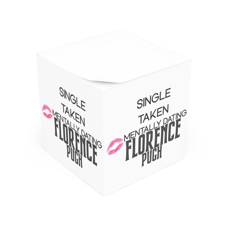 Mentally Dating Florence Pugh Note Cube - Fandom-Made