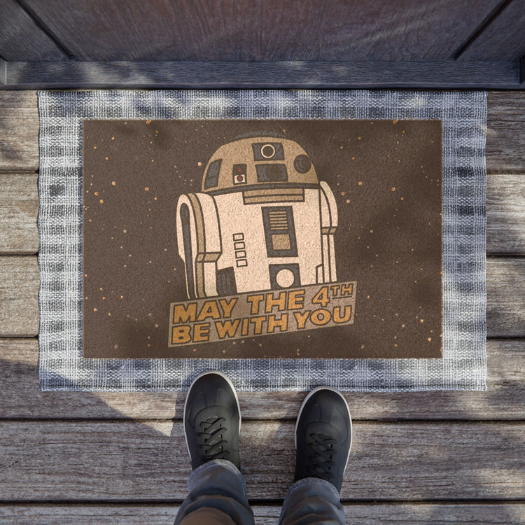 May The 4th Be With R2D2 Doormat