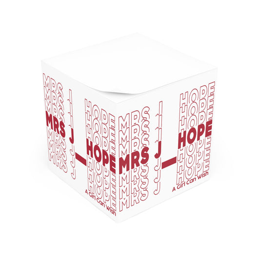 Mrs. J-Hope Note Cube