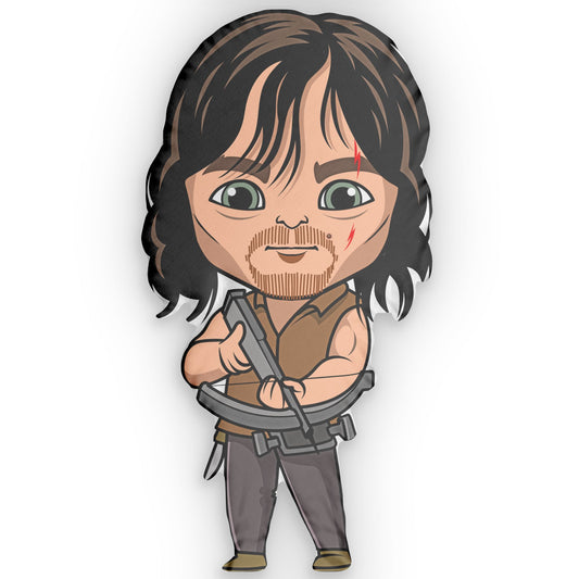Daryl Dixon-Shaped Pillow - Fandom-Made