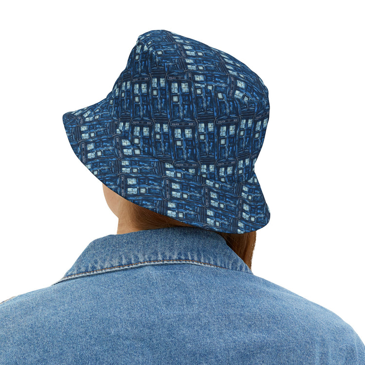 Tardis All-Over Print Bucket Hat - Fandom-Made