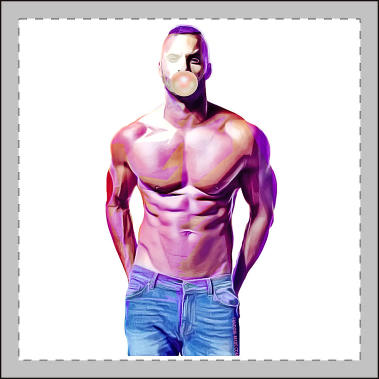 Ricky Whittle Mini Plush Keychain