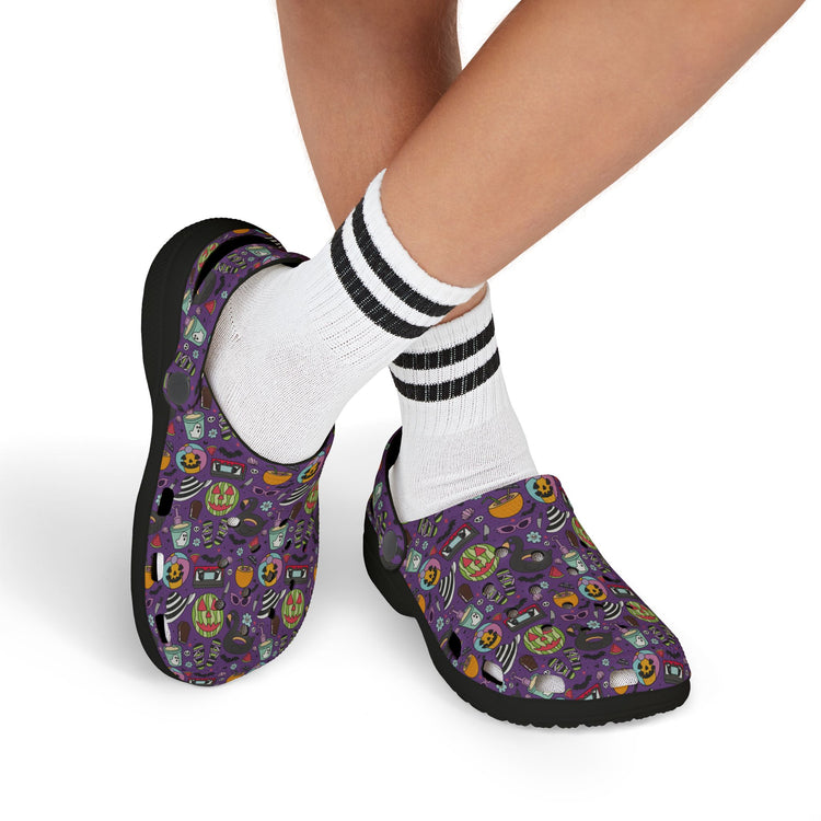 Summerween Vibes Kids Clogs