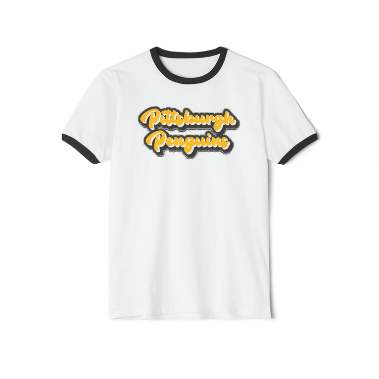 Pittsburgh Penguins Ringer T-Shirt - Fandom-Made