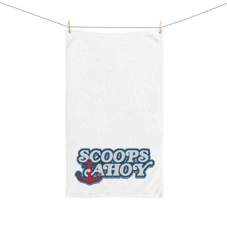 Scoops Ahoy Hand Towel - Fandom-Made
