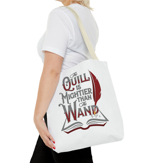 Quill Is Mightier Than The Wand Tote Bag - Fandom-Made