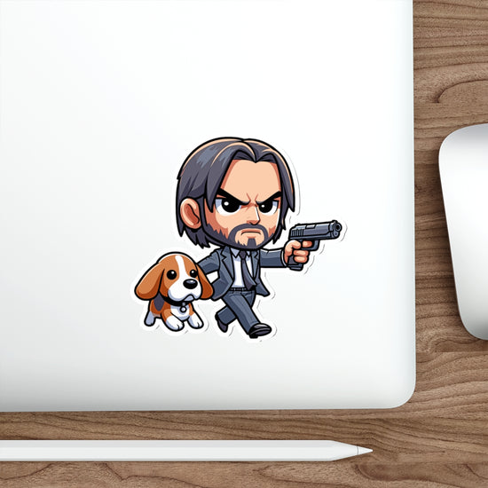 John Wick And Daisy Die-Cut Stickers - Fandom-Made