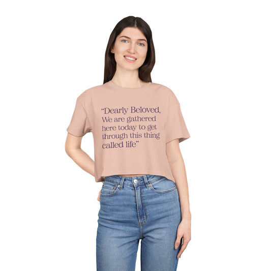 Dearly Beloved Crop Top