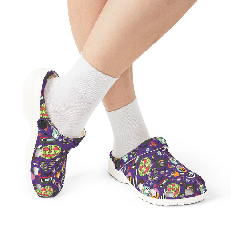 Summerween Vibes Rubber Clogs