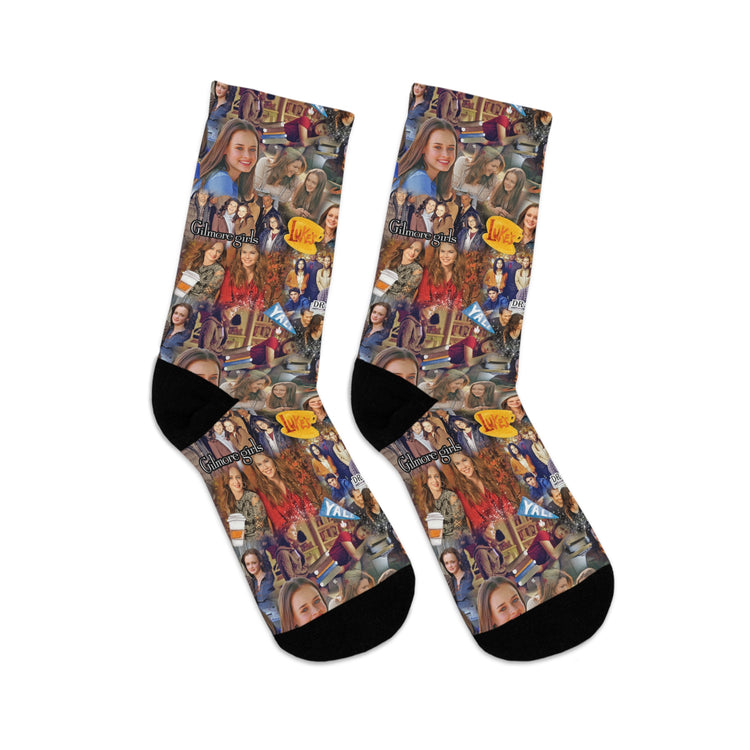 Gilmore Girls Recycled Socks - Fandom-Made